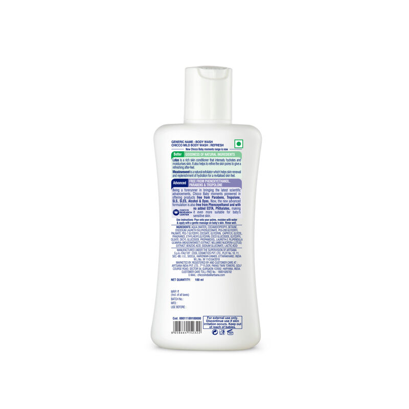Baby Mild Bodywash Refresh image number null